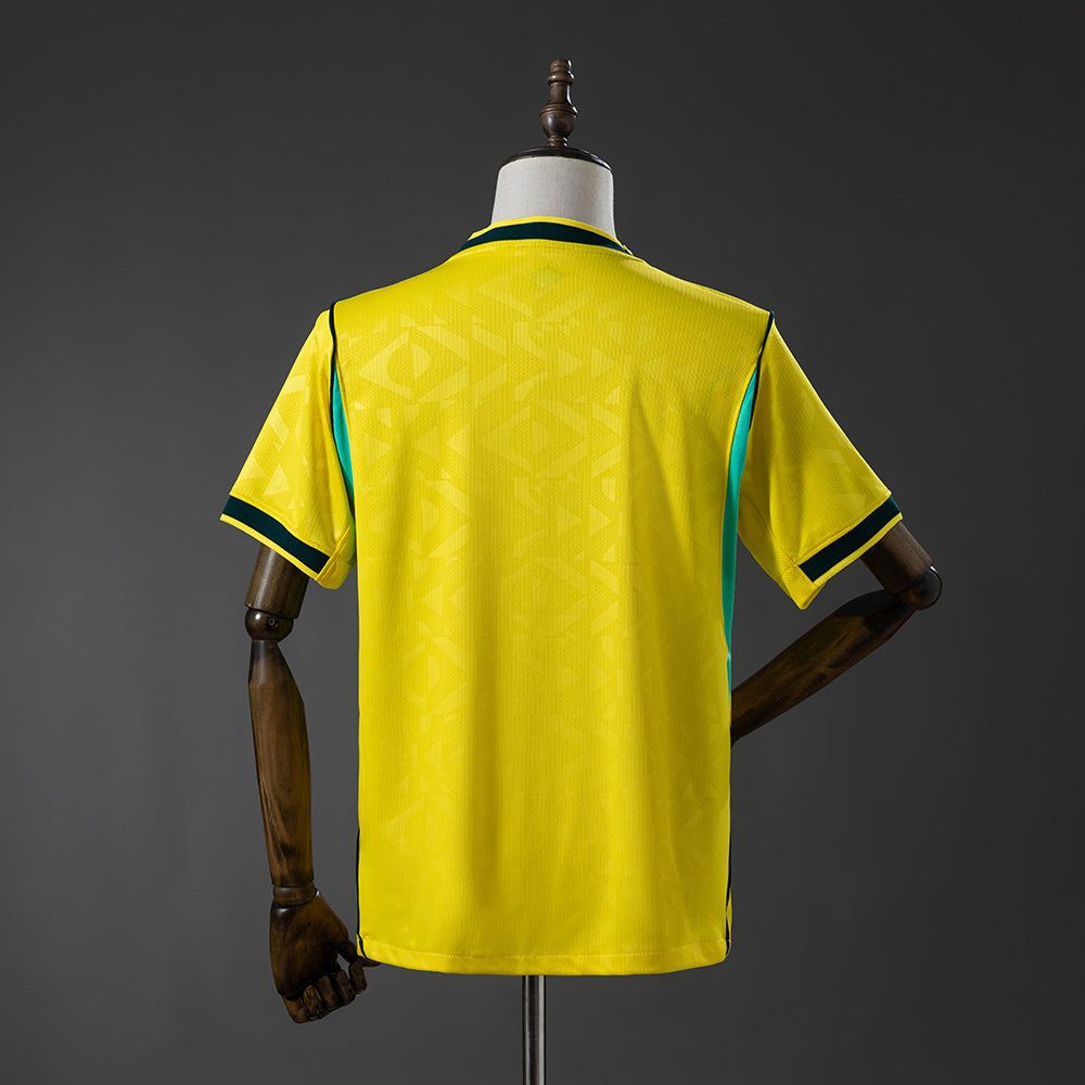 Men’s Brazil 2026 Home Fan Version Jersey S-4XL