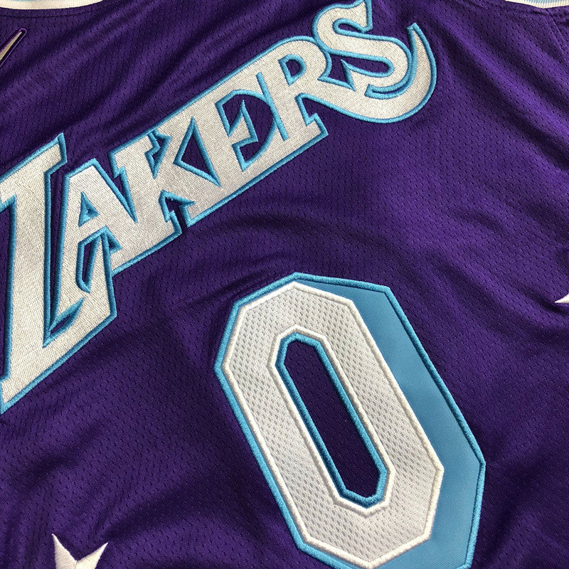 Men’s Los Angeles Lakers 75th anniversary #0 Westbrook Jersey