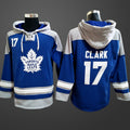Men’s Toronto Maple Leafs #17 Clark All Stitched Hoodie