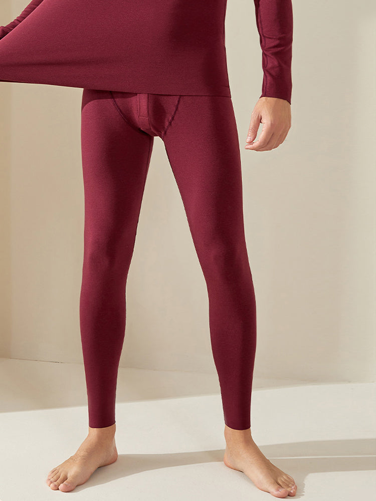 Men's Antibacterial Thermal Leggings Thermal Set