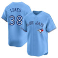Men’s Toronto Blue Jays Nathan Lukes #38 Powder Blue Jersey