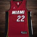 Men’s Miami Heat #22 Butler Red Jersey