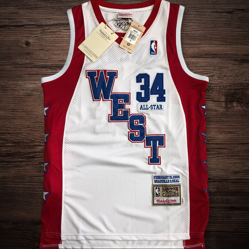 Men’s 2004 All Star West #34 O’Neal Jersey