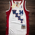 Men’s 2004 All Star West #34 O’Neal Jersey