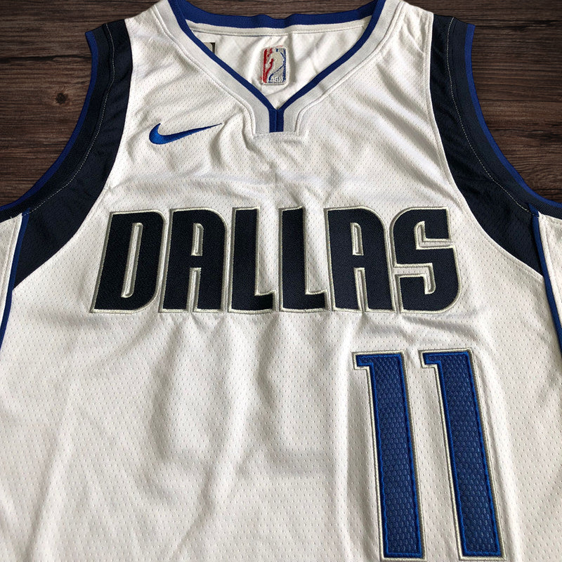 Men’s Dallas Mavericks #11 IRVING Jersey in white