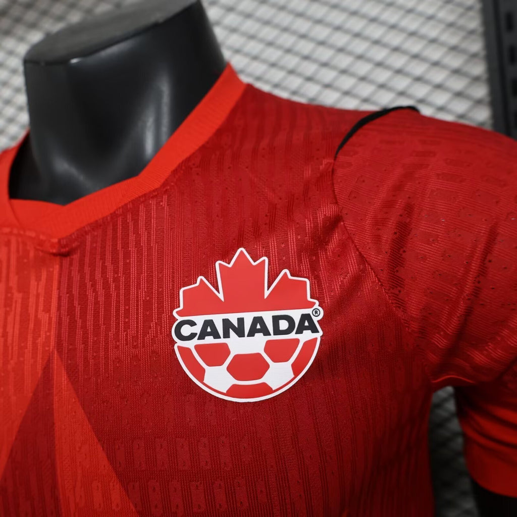 Men’s Canada 2026 Player Version Home Soccer Jersey