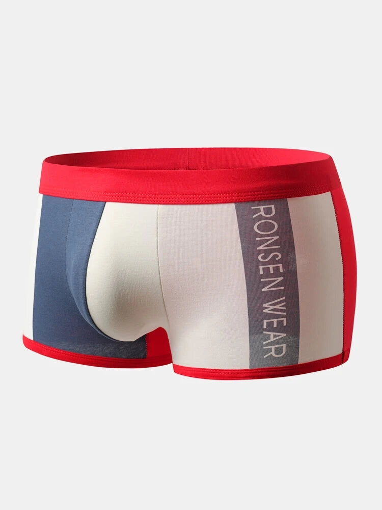 2 Pack Contrast Color Sports Style Men's Underwear