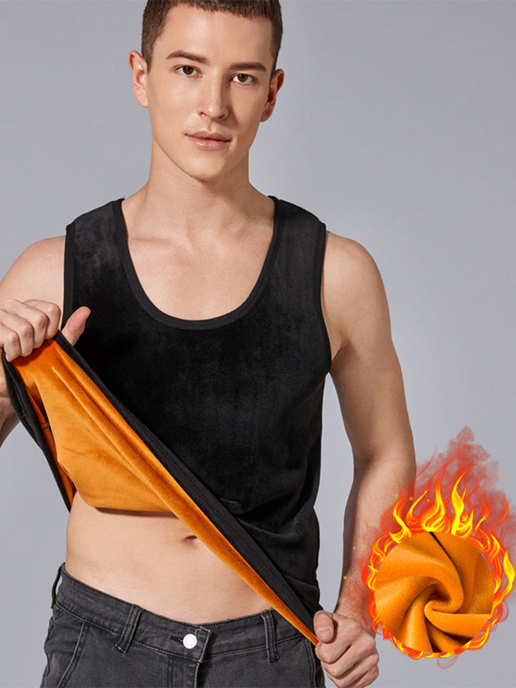 Men's Thickened Double-sided Fleece Thermal Vest