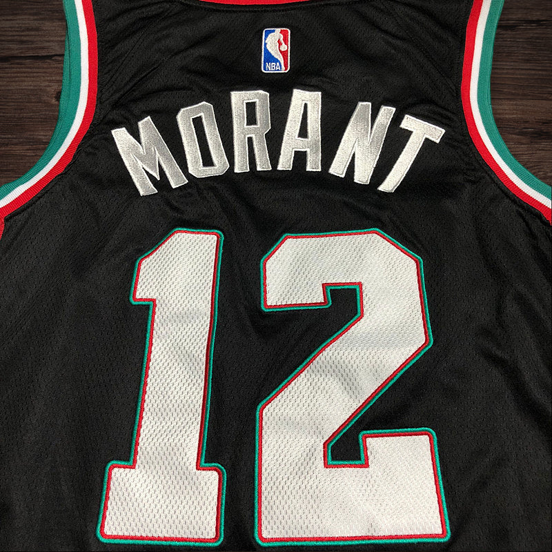 Men’s Memphis Grizzlies #12 Morant Jersey