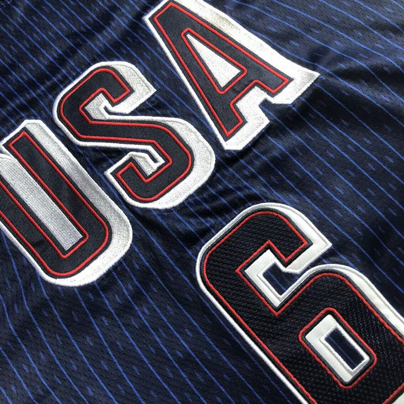 Men’s 2024 Olympics Team USA #6 James Navy Jersey