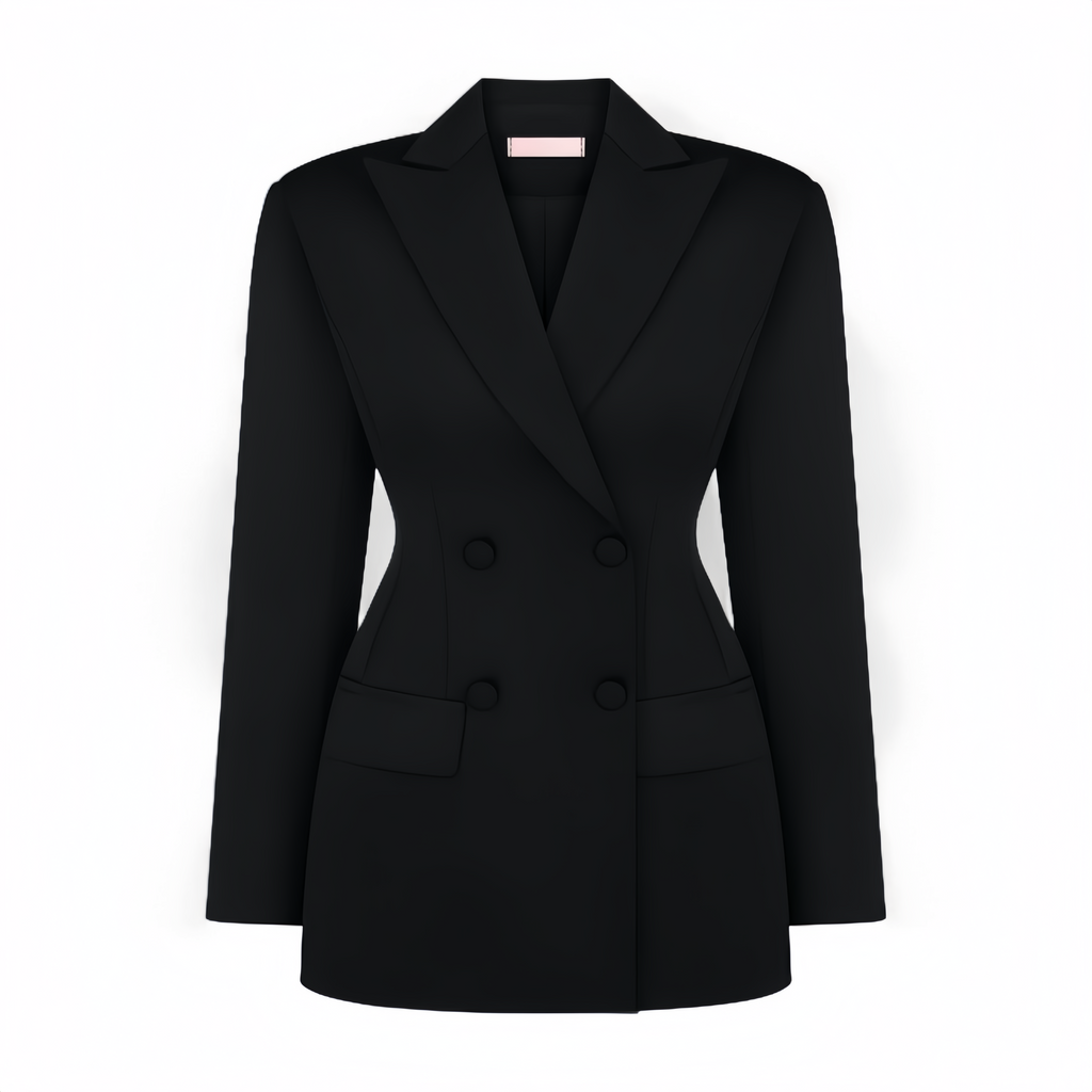 Adélise Blazer & Lace Skirt Set
