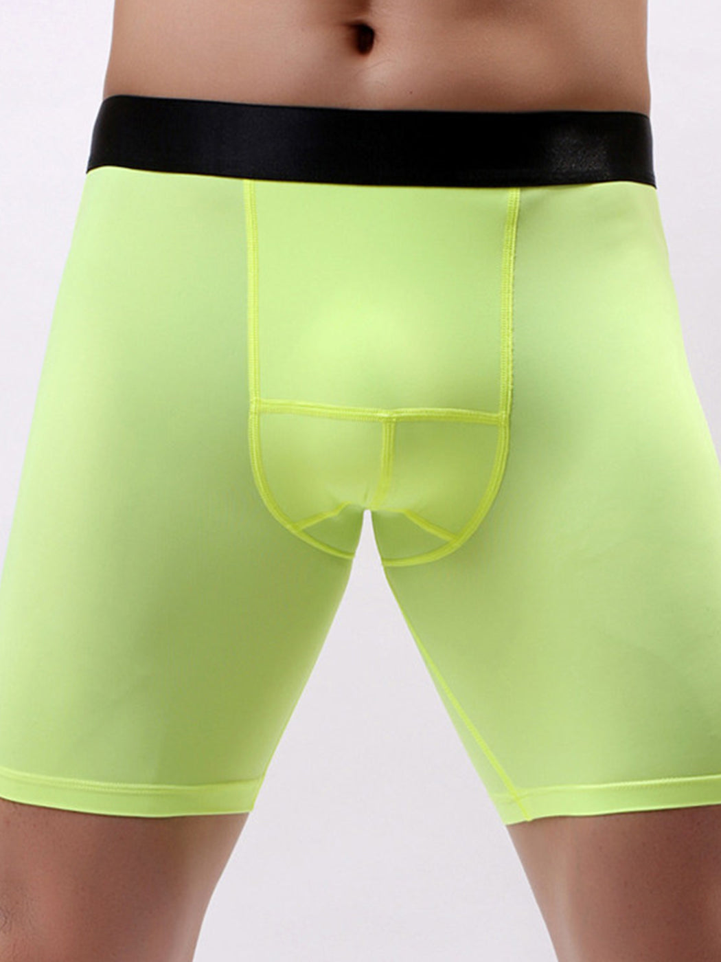 2 Pack Men's Compression Athletic Boxer Briefs