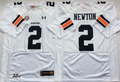 Auburn Tigers White #2 NEWTON Stitched Jersey