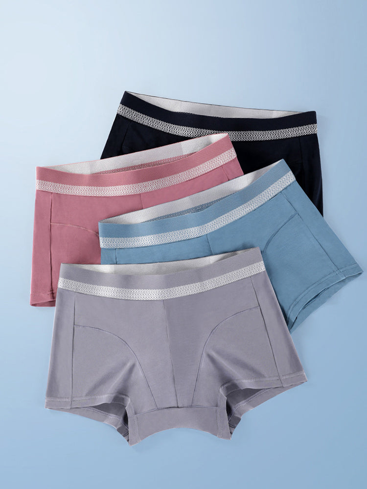 3 Pack Antibacterial Support Pouch Boxer Briefs