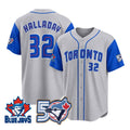 Men/Women/Youth Blue Jays #32 Roy Halladay Stitched Jersey