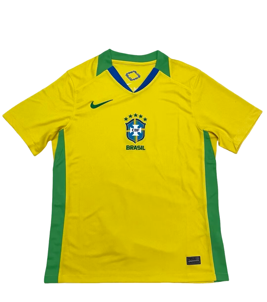 Men’s Brazil Fan Edition Home Soccer Jersey