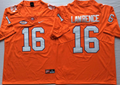 Clemson Tigers Orange #16 LAWRENCE Stitched Jersey
