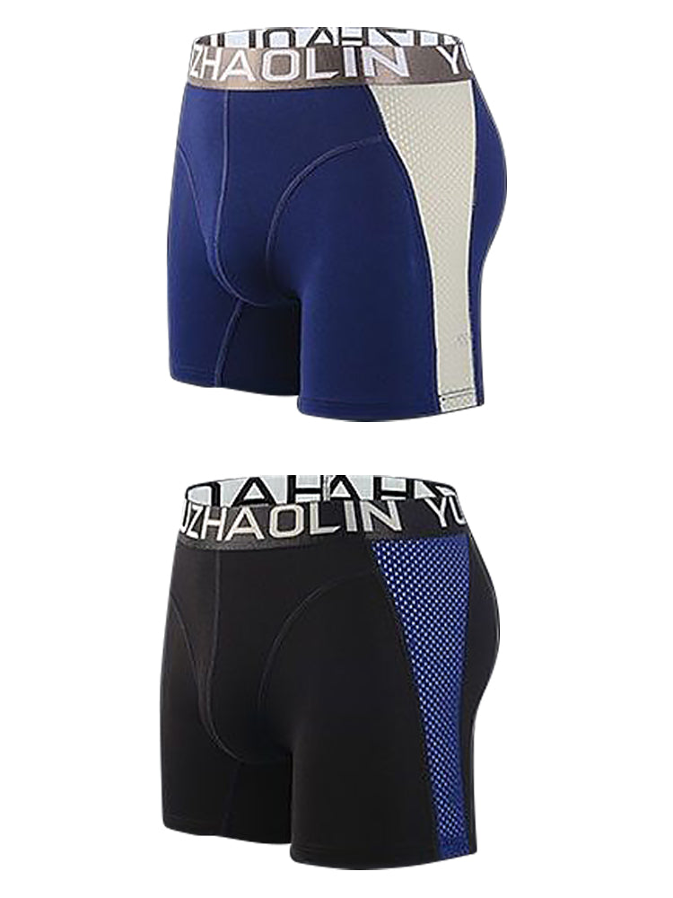 Men's Breathable Sport Boxer Briefs