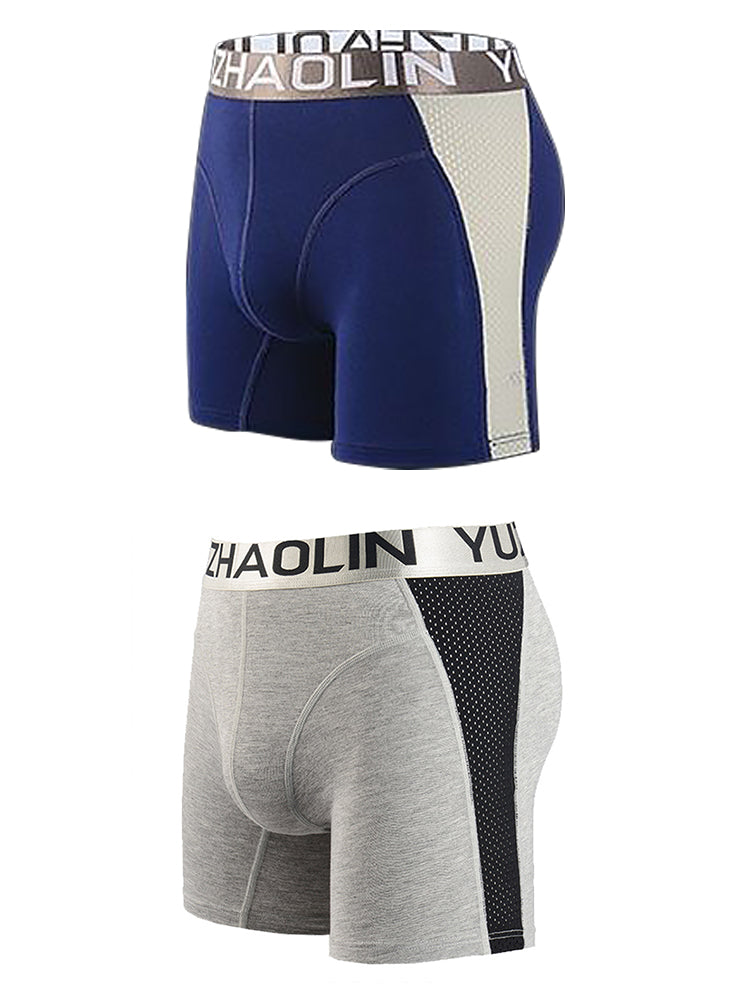 Men's Breathable Sport Boxer Briefs
