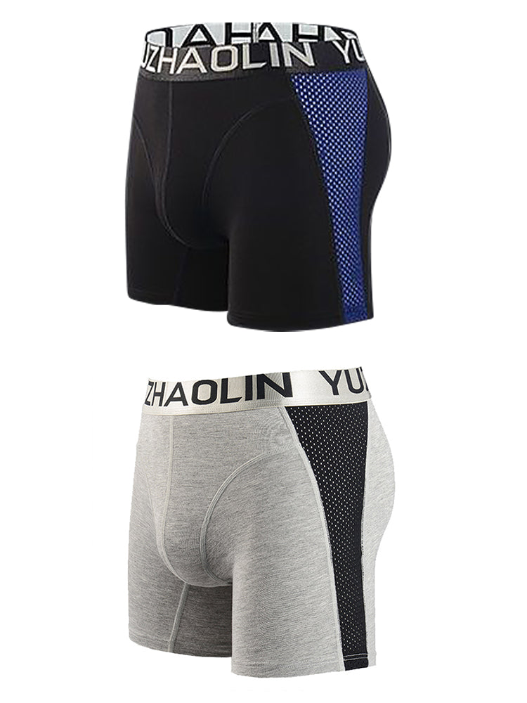 Men's Breathable Sport Boxer Briefs