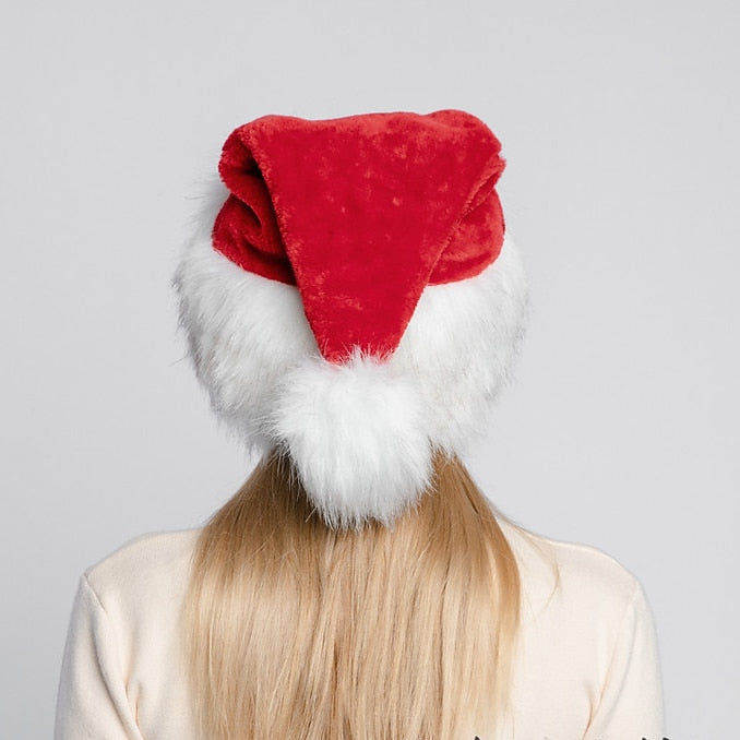 Santa Claus Christmas Hat – Cute Holiday Party Accessory for Men, Women & Teens