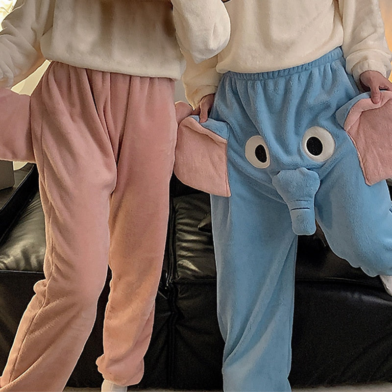 Adult Unisex Elephant Animal Sleep Pants