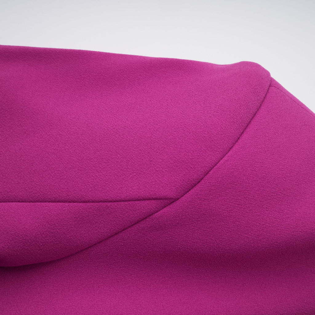 Majestueuse Fuchsia Keyhole-Detail Mermaid Gown