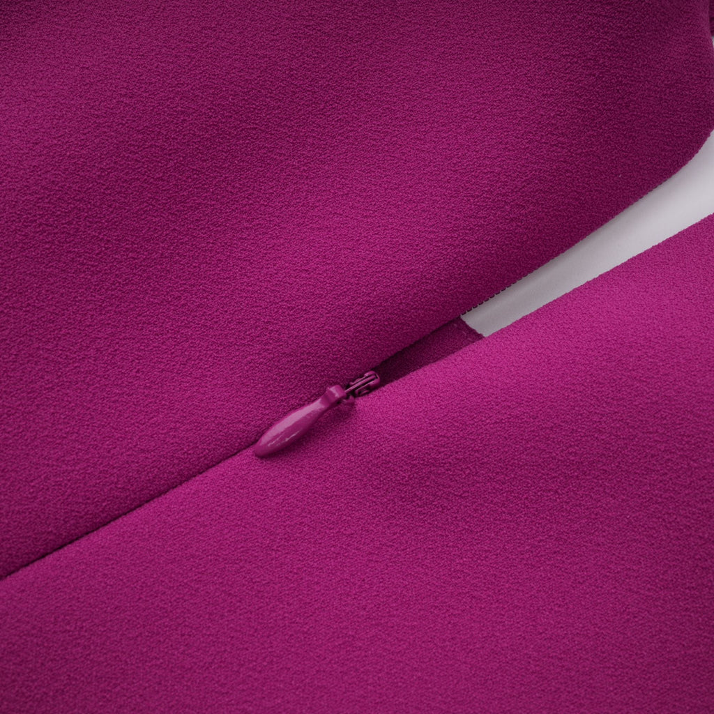 Majestueuse Fuchsia Keyhole-Detail Mermaid Gown