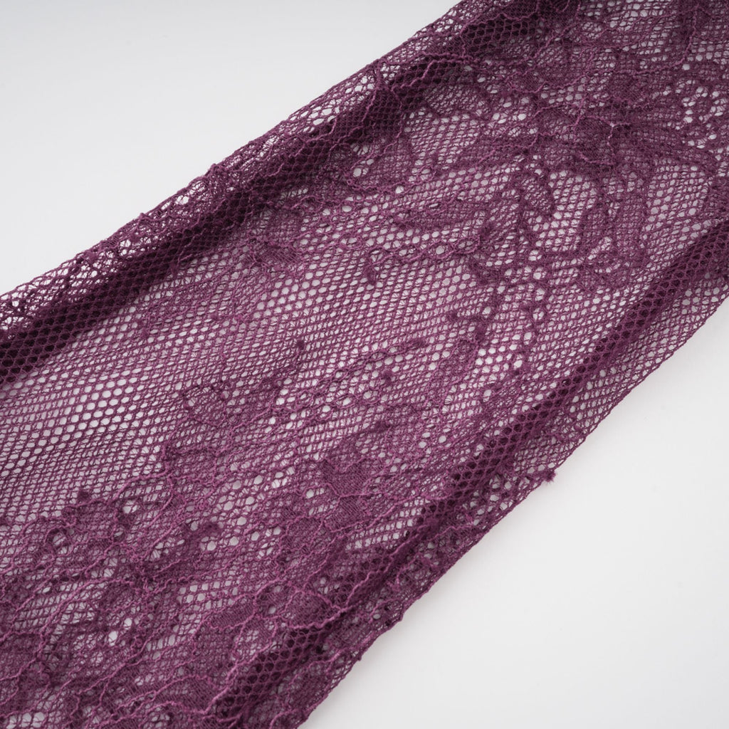Borbála Magenta Lace Bodice Ruched Maxi Dress