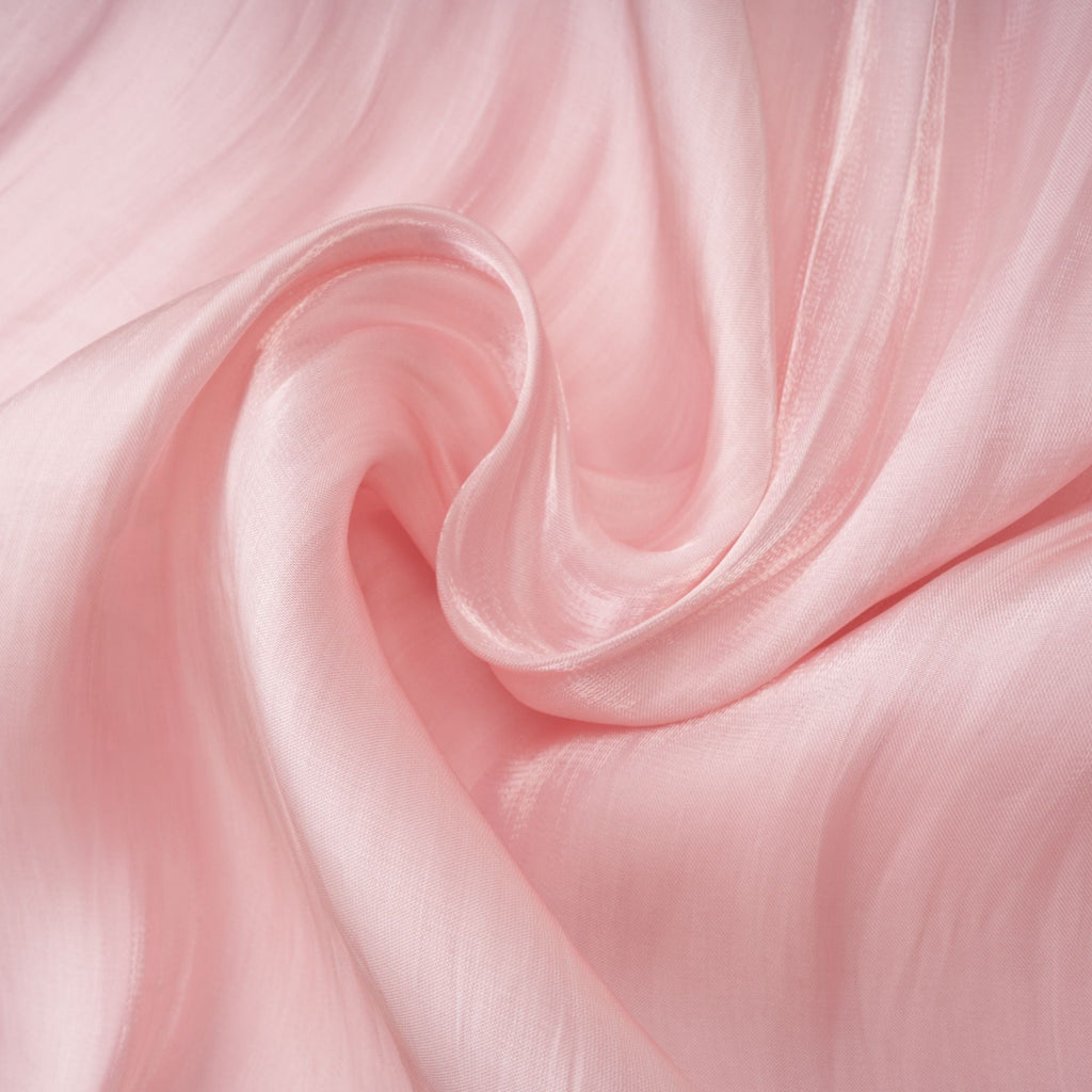 Sarolta Pink Glossy Ruched Maxi Dress