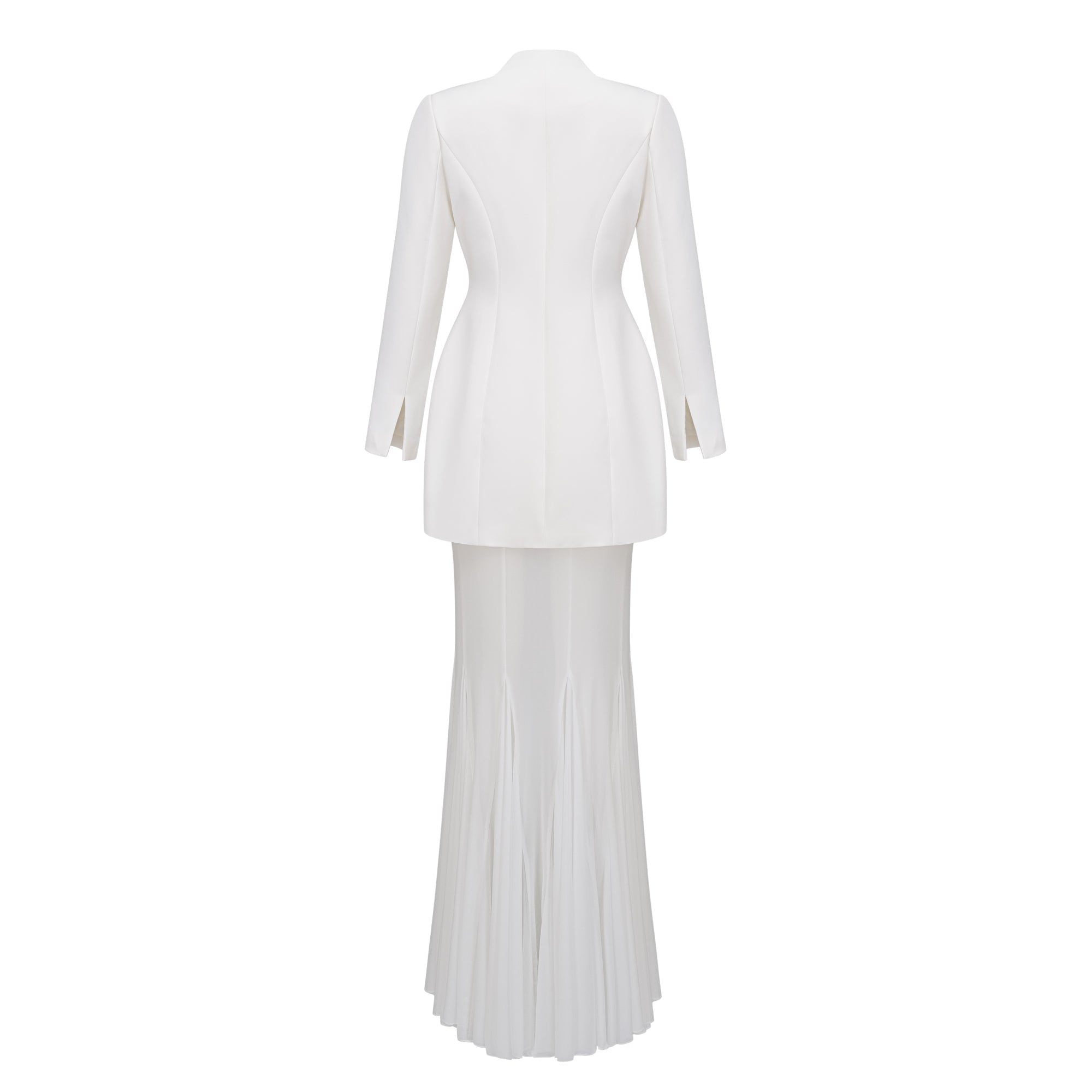 Enora Barrel Design Jacket & Skirt Set