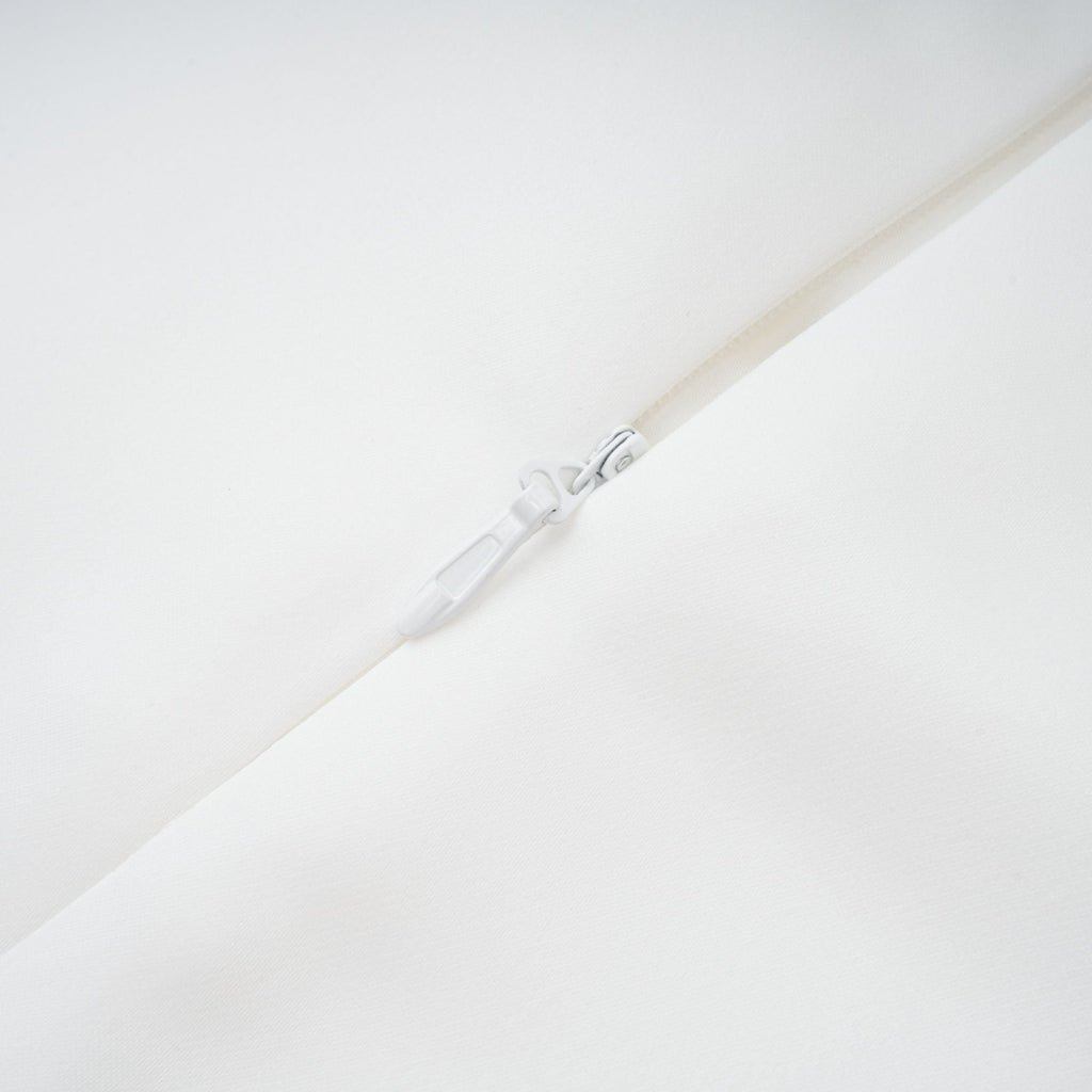 Emmeline White Train Design Gathered Maxi Dress