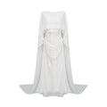 Léonie White Tulle Cape & Dress Set
