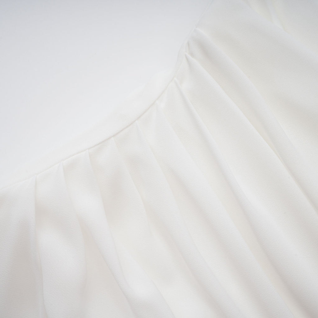 Léonie White Tulle Cape & Dress Set