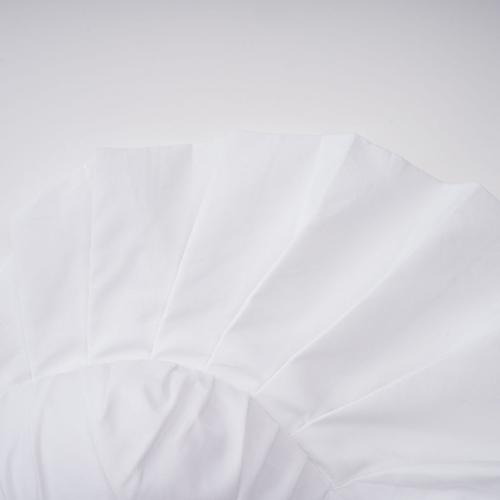 Alicia White Ruched Blouse & Skirt Set
