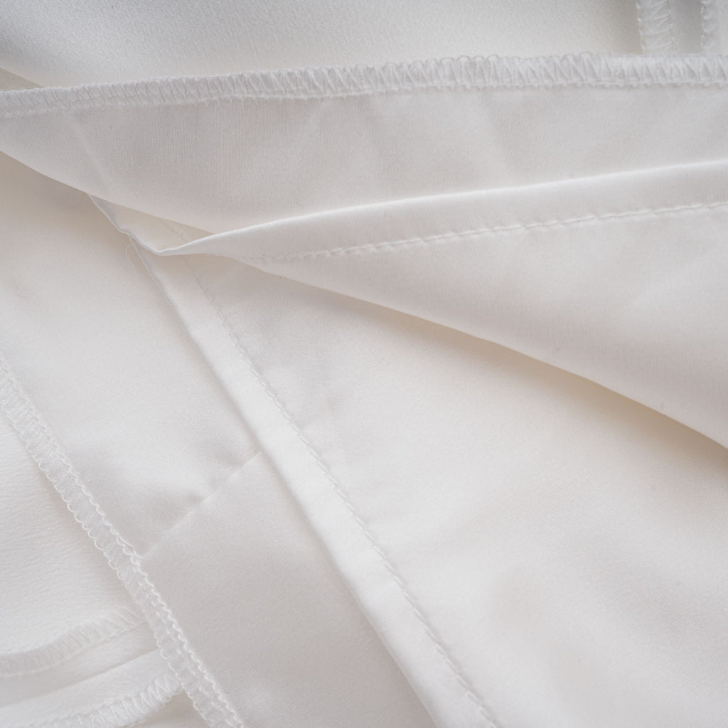 Alba White Barrel Waist Corset Maxi Dress