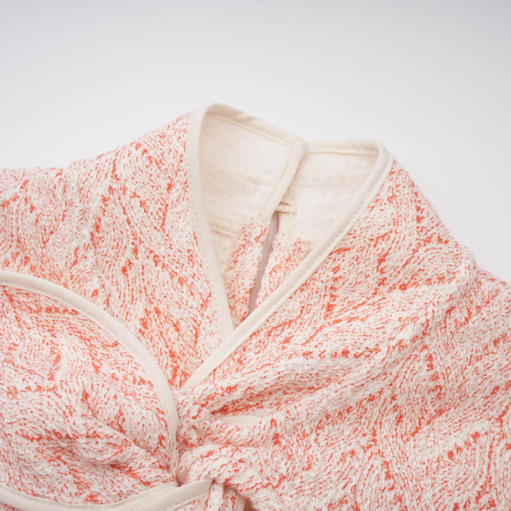 Carolina Pink Crochet Knit Blouse & Skirt Set