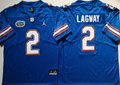 Florida Gators Blue #2 LAGWAY Stitched Jersey