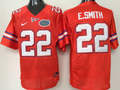 Florida Gators Orange #22 E.SMITH Stitched Jersey