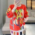 Elegant Plissé 3/4 Sleeve Cardigan