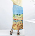 Luxury Plissé Pull-on Skirt