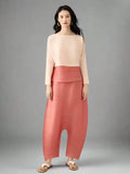 Luxe Plissé Harem Pant Set