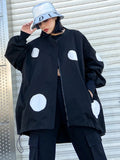 Luxe Oversized Polka Dot Jacket