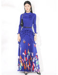 Petite Japanese Pleated Butterfly Skirt Set