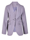 Women's Tailored Asymmetric Blazer
