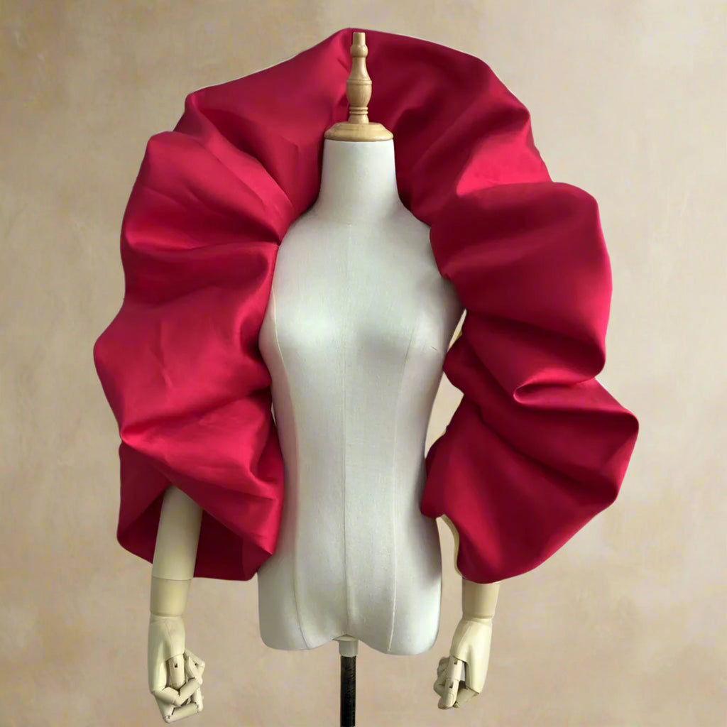 Haute Couture Puff Oversized Shawl