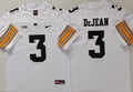 Iowa Hawkeyes White #3 DEJEAN Stitched Jersey
