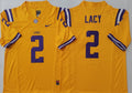 LSU Tigers Orange #2 LACY Stitched Jersey