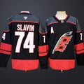 Men’s Carolina Hurricanes #74 Slavin Fanatics Black Stitched Jersey