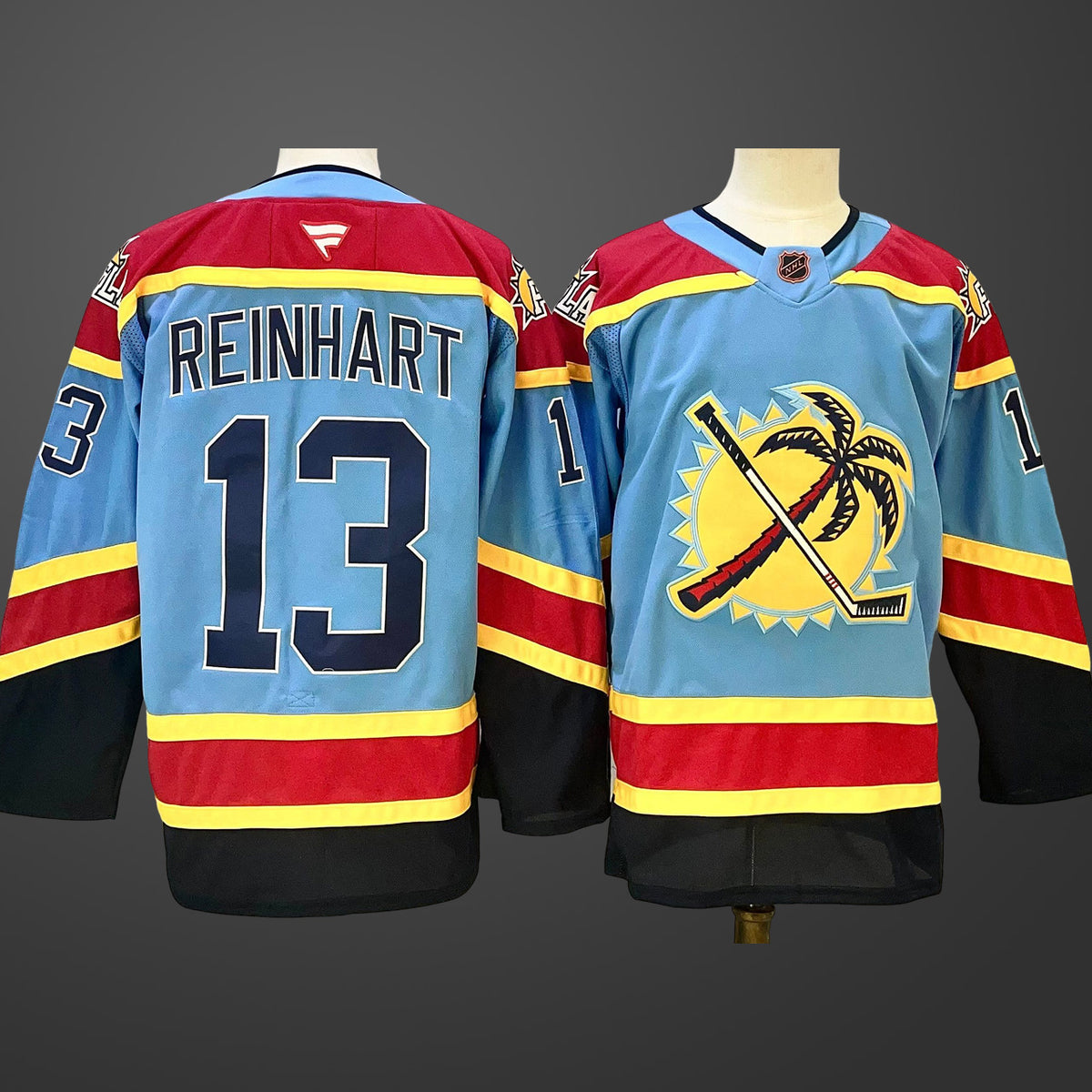 Men’s Florida Panthers #13 SAM REINHART NHL  Stitched